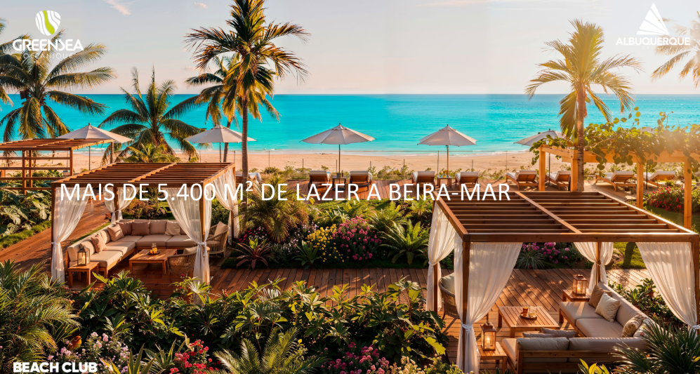 Beach Club - Mais de 5.400m² de lazer à beira-mar